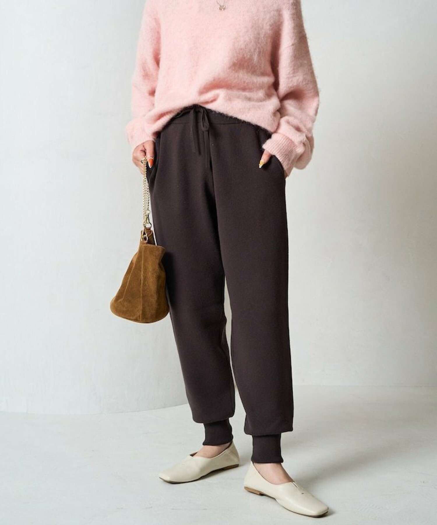 FREAK'S STORE ニットジョガーイージーパンツ