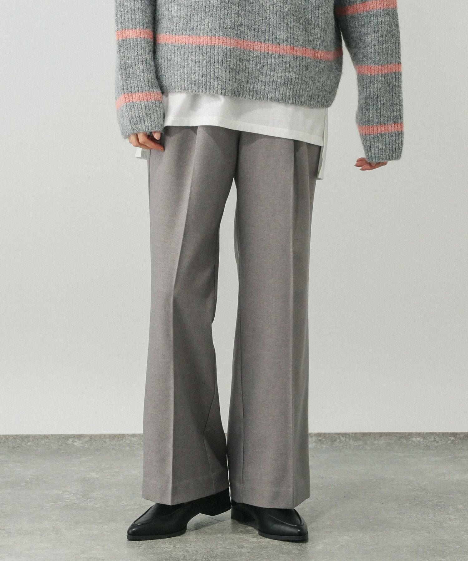 GLOBAL WORK あったかスッキリイージーパンツ